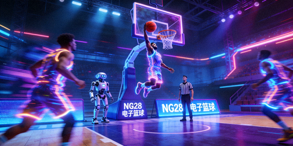 NG28电子篮球游戏竞技画面 - 虚拟篮球赛场精彩瞬间