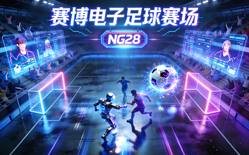 NG28电子游戏竞技画面展示 - 赛博电子足球赛场