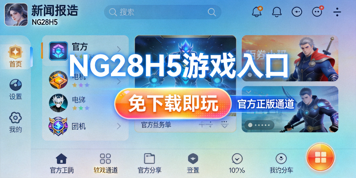 NG28H5游戏入口全新上线详细报道配图 - 展示免下载即玩官方正版通道界面